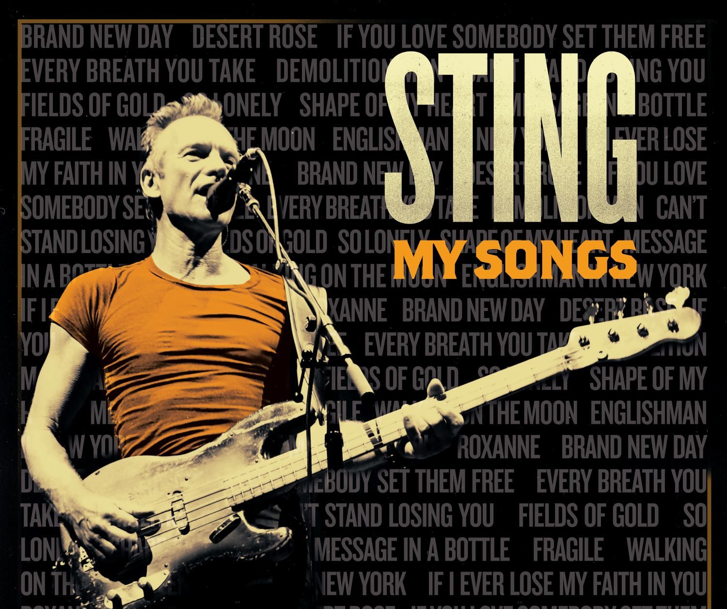 Жить обновленная песня. Sting. My Songs. Sting - 2019 - my Songs. Виниловая пластинка Sting. Sting обложки альбомов.
