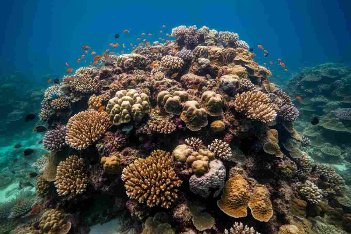 Barriera corallina vicino all'Italia