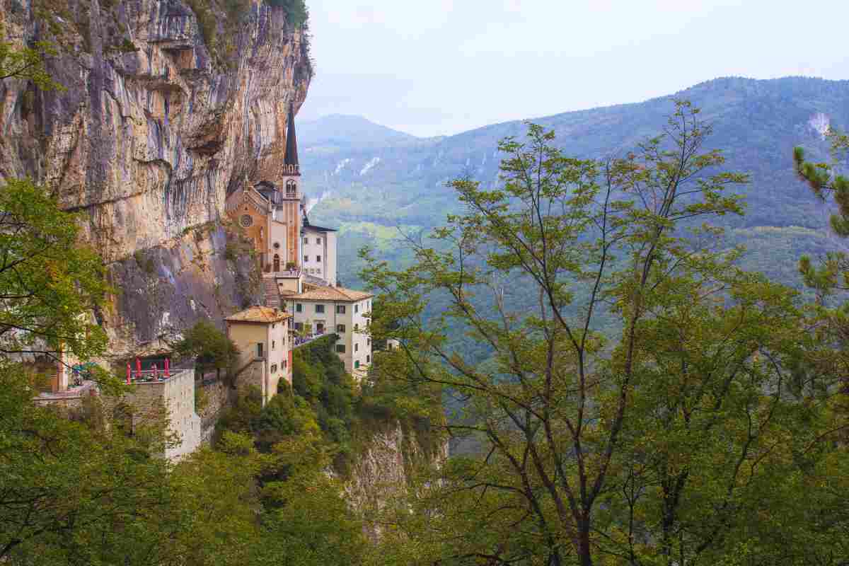 visita al santuario della Madonna della corona