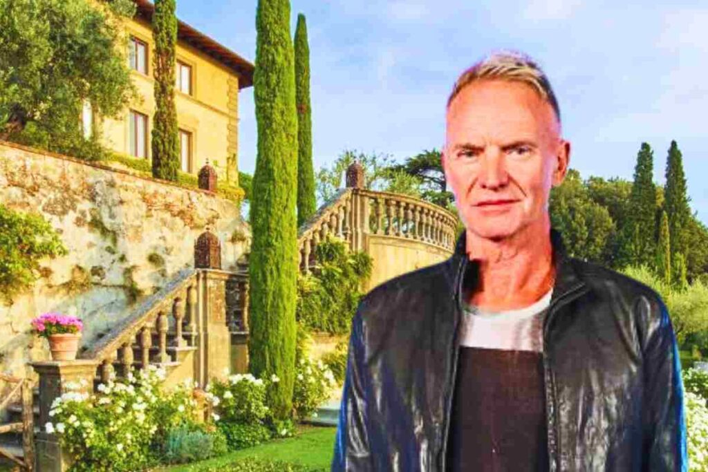 la bellissima tenuta di sting