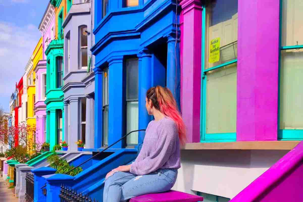Notting Hill luogo famoso d'Europa