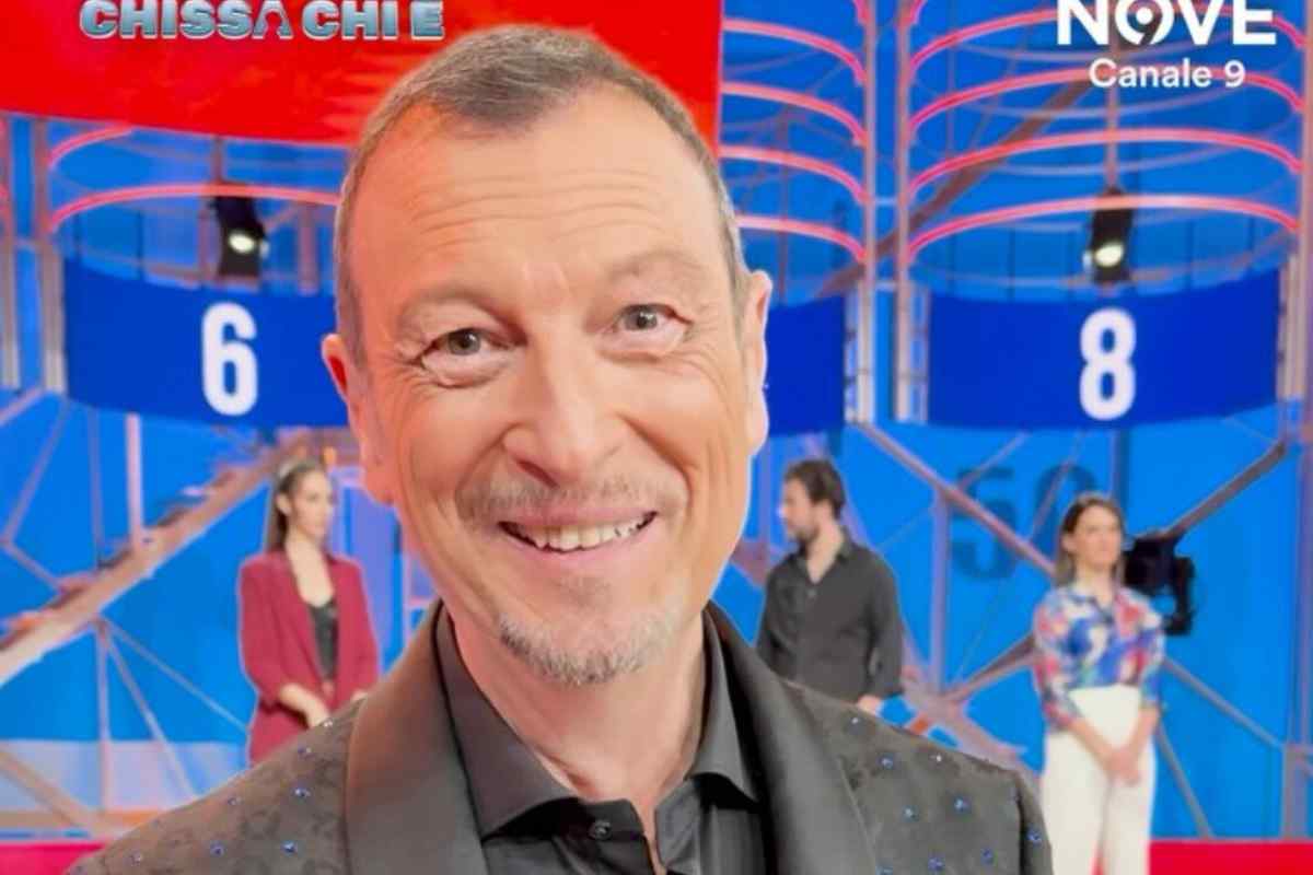 "Un abbraccio che non dimenticherò", Amadeus , i dettagli