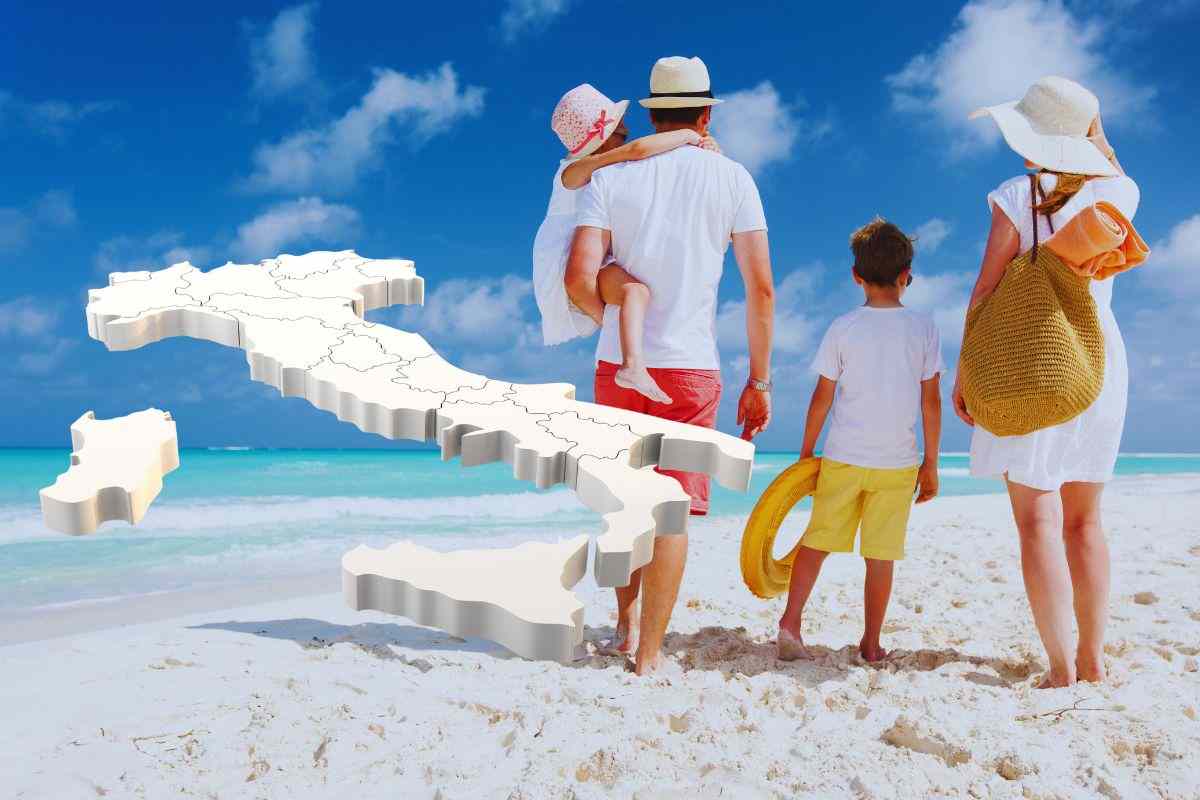 la regione d'Italia per fare vacanze economiche