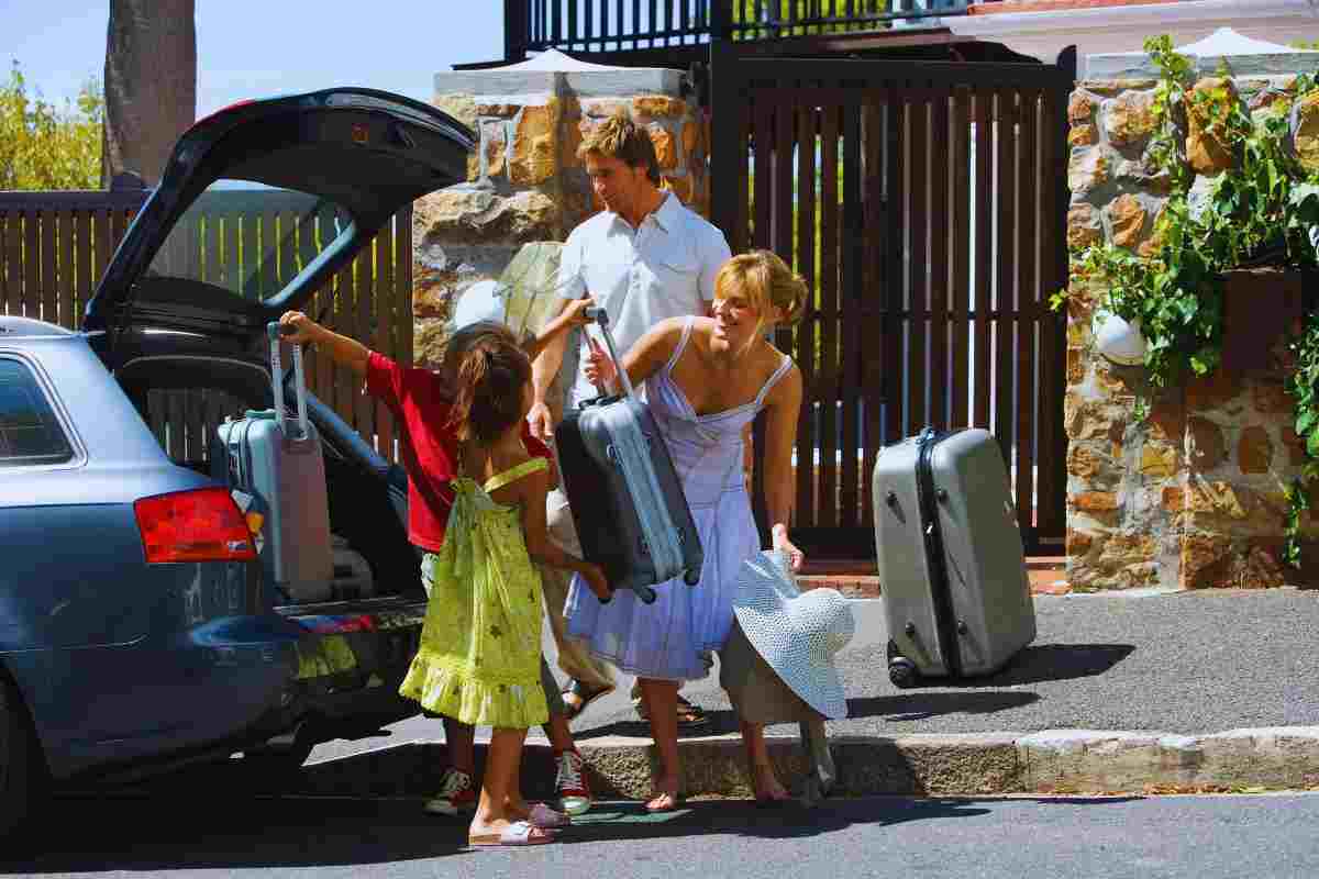 vacanza rilassante in famiglia